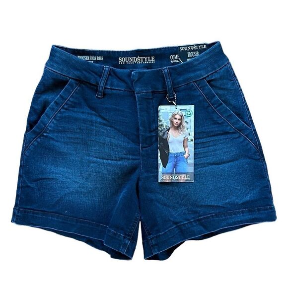NEW Sound Style Jean Shorts - Picture 2 of 8